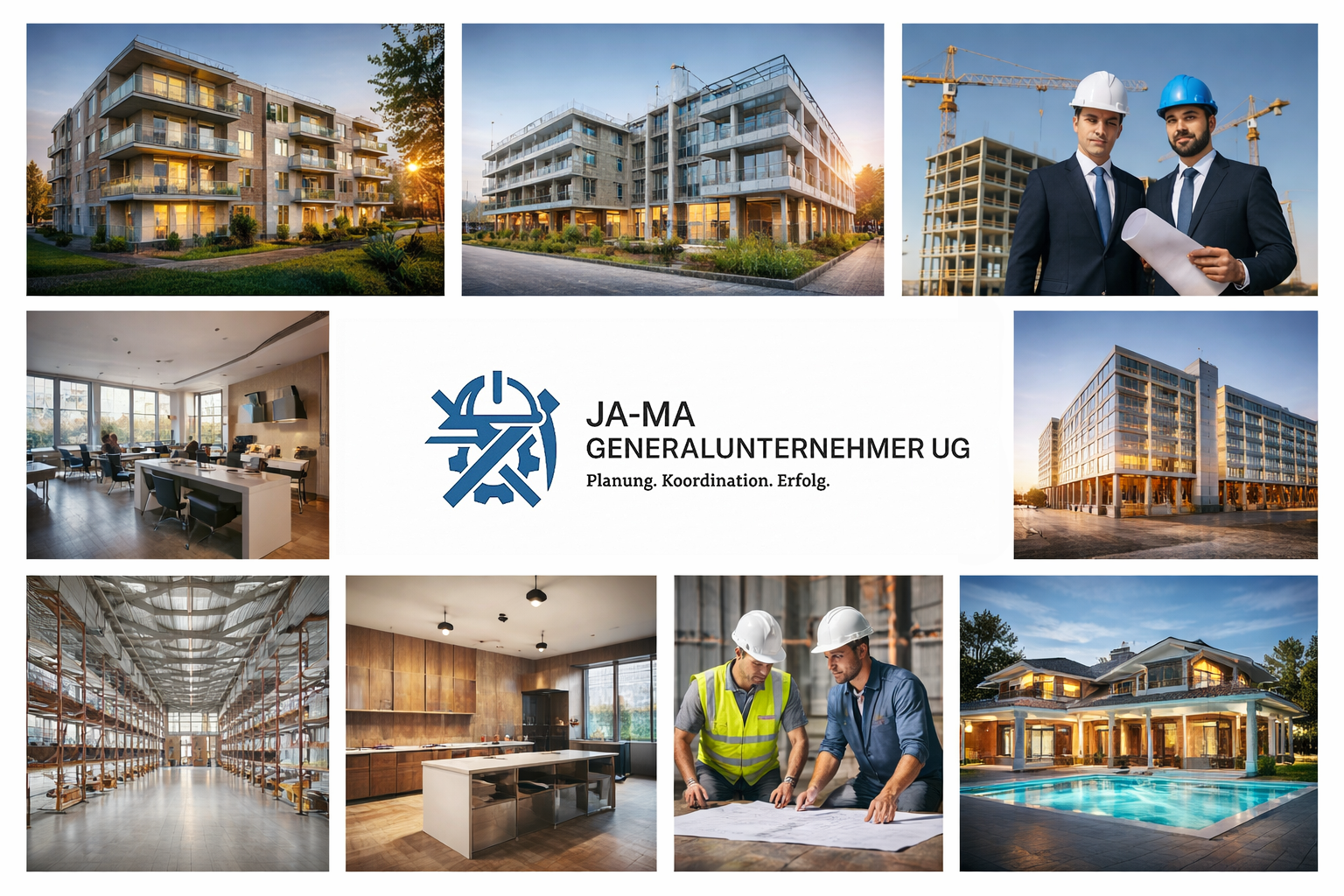 Portfolio JA-MA Generalunternehmer UG – ausgewählte Bauprojekte